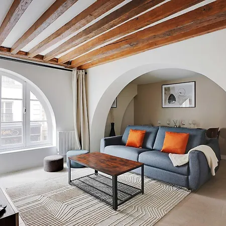 Cozy - 1br-4p - Les Halles Appartamento